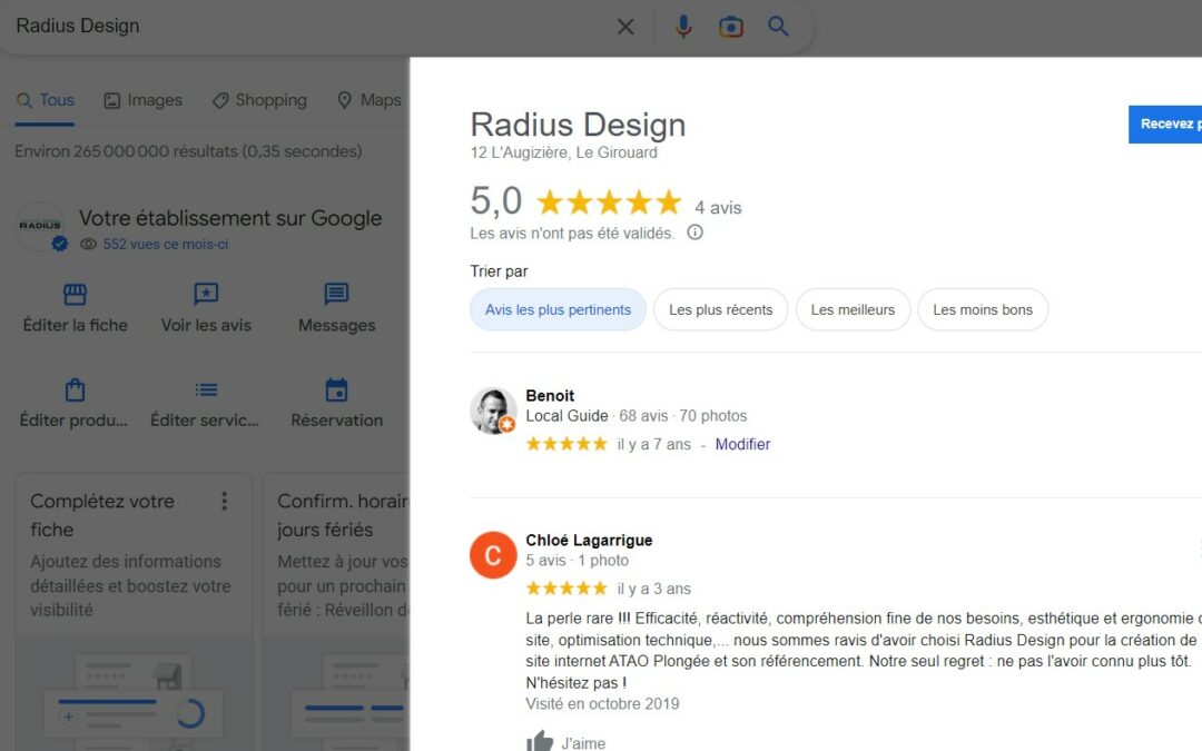 Comment créer un lien direct vers vos avis Google?