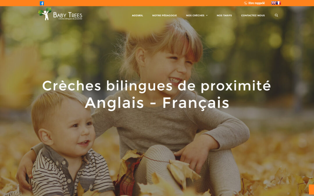 Site web d’une crèche