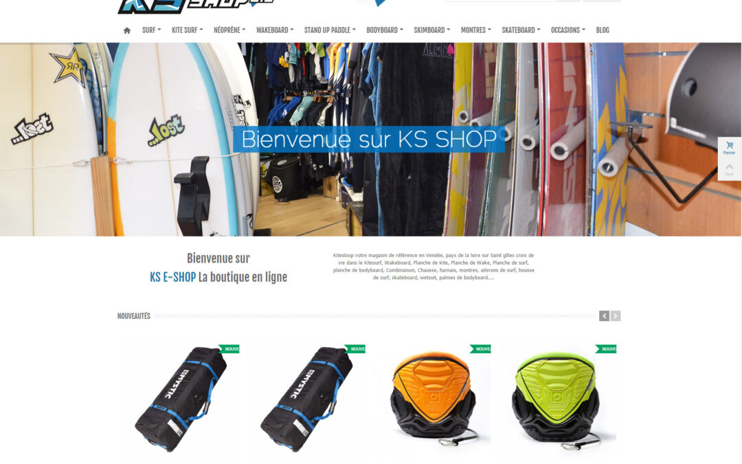 Boutique en ligne en Vendée