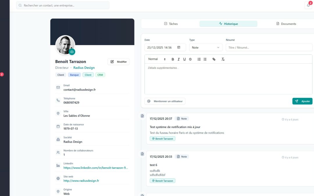 CRM Gestion commerciale