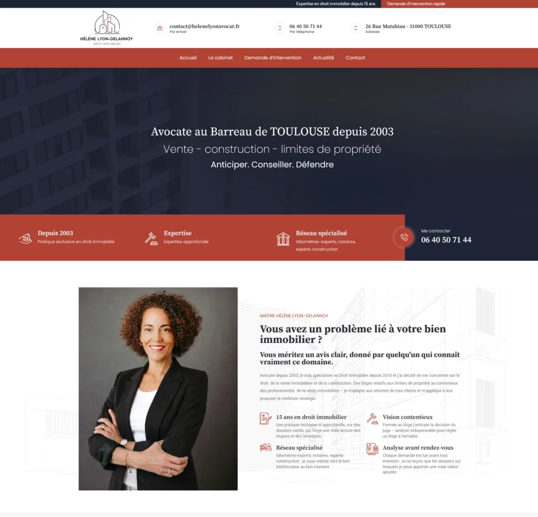 site internet pour avocat