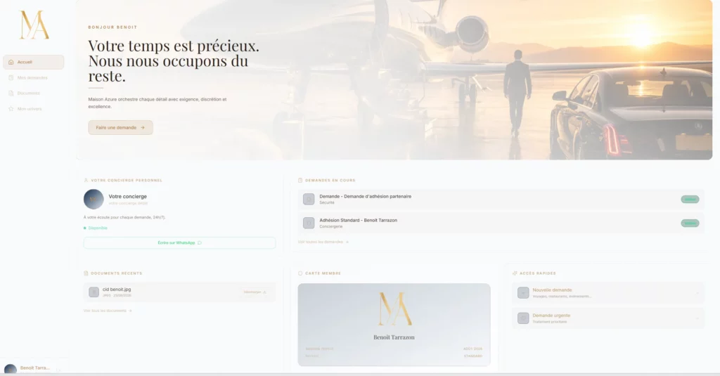 crm-conciergeire de luxe