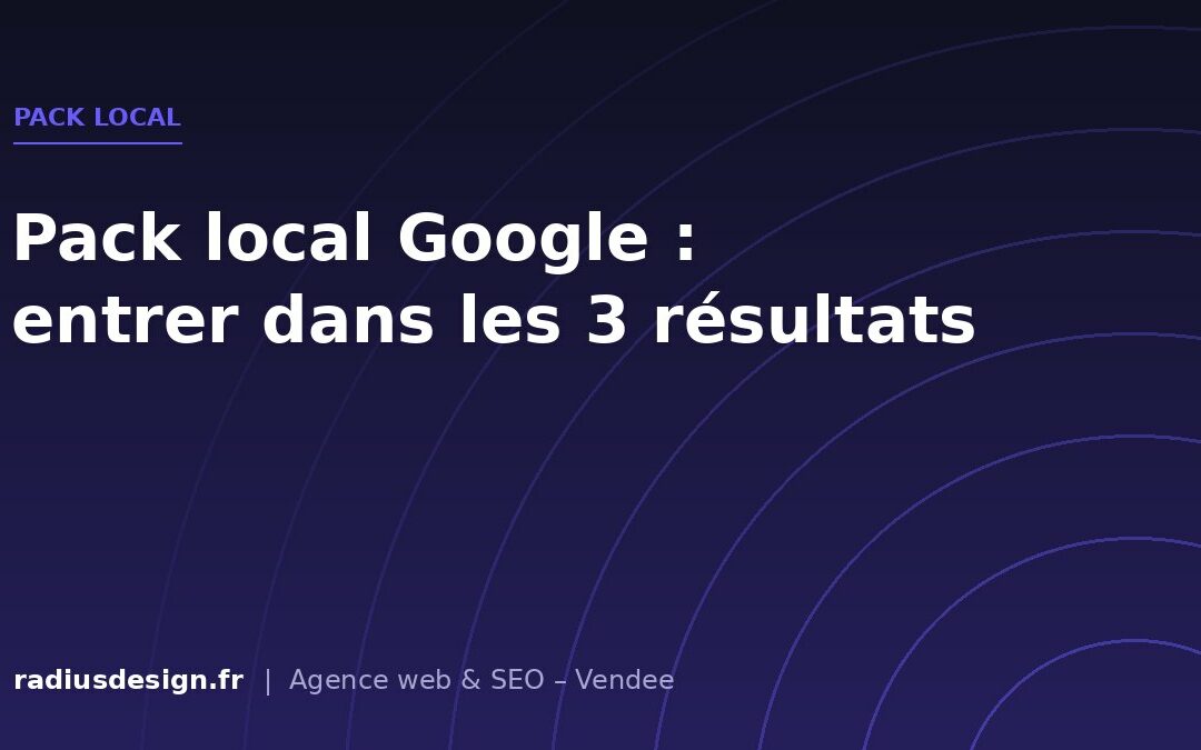 Pack local Google : la méthode pour entrer dans les trois premiers résultats